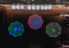 Glowing Umbrellas