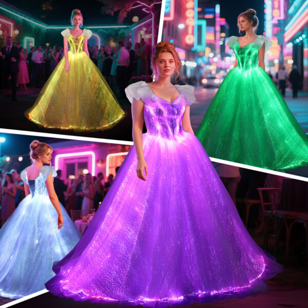 Light Up Princess Dress: Fashion Nova Evening Dresses for a Magical Evening - Lumisonata - Image 7