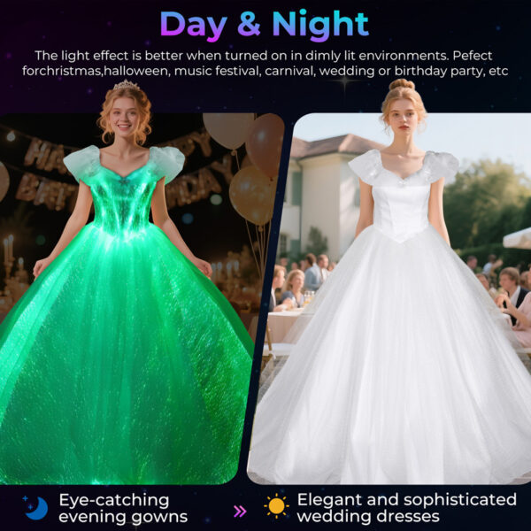Light Up Princess Dress: Fashion Nova Evening Dresses for a Magical Evening - Lumisonata - Image 6