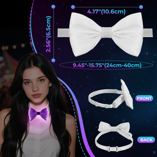 Christmas Bow Tie, Light Up Your Holidays With A Festive Christmas Bow Tie - Lumisonata - Image 5