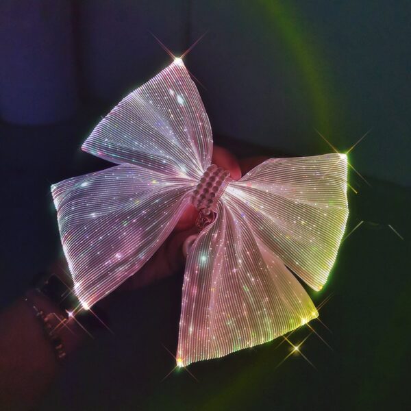 Pearl Hair Clip, Light Up Butterfly Hair Clip: Stylish and Unique Hair Accessory - Lumisonata - Imagen 3