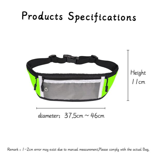 Light Up Sport Fanny Pack: Running Waist Bag with Illumination - Lumisonata - Image 4