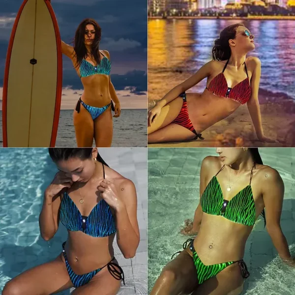 Sexy Bikini, String Bikini for Women, Two Piece Swim Bikini Set - Lumisonata - 图片 5