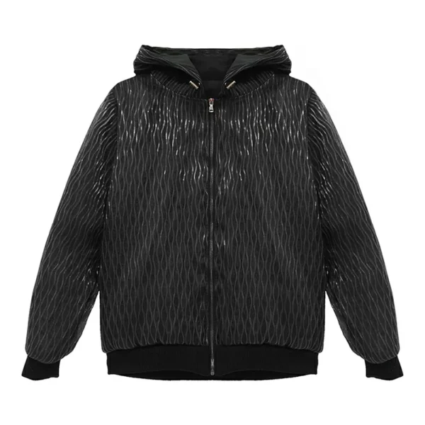 Sports Jacket, Zip Up Hooded Jacket for Men: Cool and Trendy Design - Lumisonata - Imagen 6