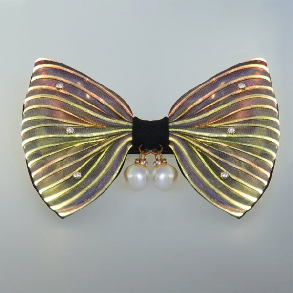 Pearl Hair Clip, Light Up Your Style with Pearl Hair Clips and Colorful LED Lights - Lumisonata — изображение 2
