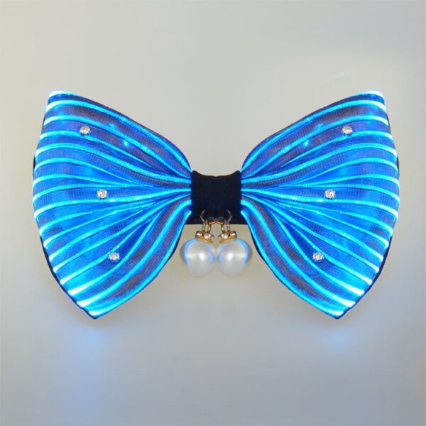 Pearl Hair Clip, Light Up Your Style with Pearl Hair Clips and Colorful LED Lights - Lumisonata — изображение 6