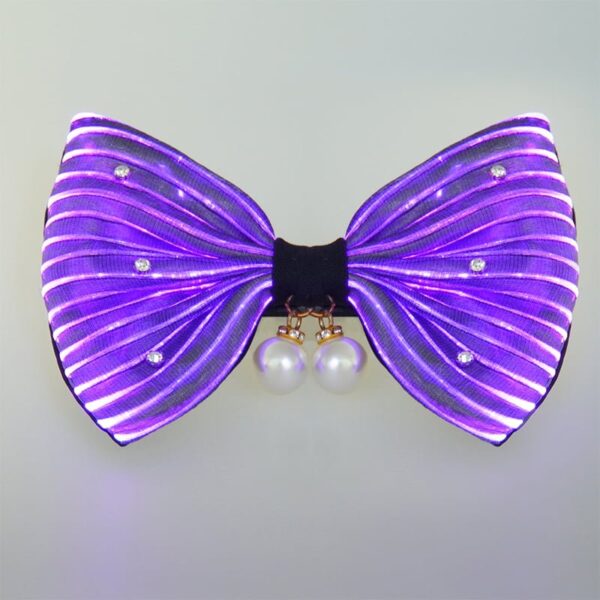 Pearl Hair Clip, Light Up Your Style with Pearl Hair Clips and Colorful LED Lights - Lumisonata — изображение 7