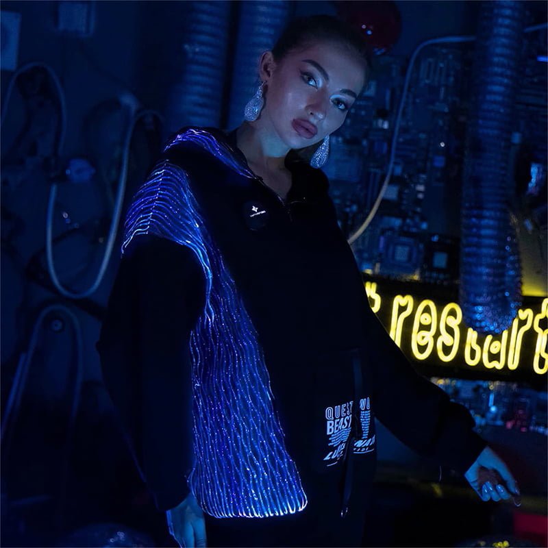 Trending Luminous Hoodies, Light Up Your Style with These Men's Hoodies - Lumisonata - immagine 7