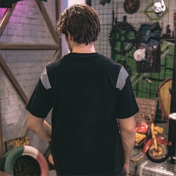 LED fiber optic fabric T-Shirts, Oversized T Shirts For Men - Lumisonata - Imagen 7