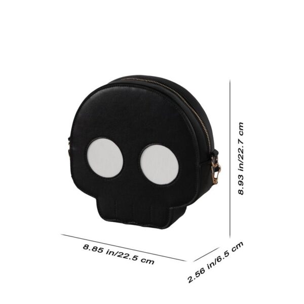 Led Light Up Halloween Purse Skeleton Skull Ghostface Spooky Goth Purses Horror Accessories Cute Crossbody Bag Shoulder Bags - Lumisonata - 画像 (4)