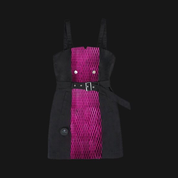 Cyberpunk A-dress Luminous Overskirt - Lumisonata - Imagem 2