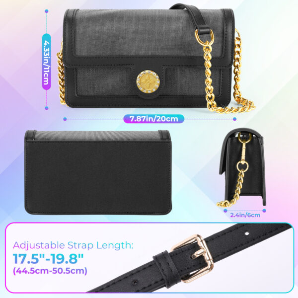 LED Bags Light up Purse Festival Evening Clutch Luminous Handbag - Lumisonata - Imagen 8