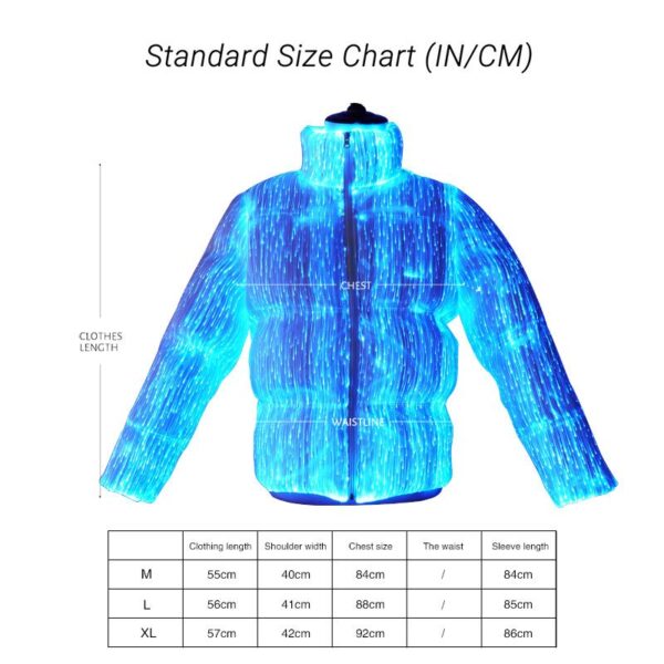 Cool Winter Fashion Cool Light Up Puffer Jackets - Lumisonata - 画像 (5)