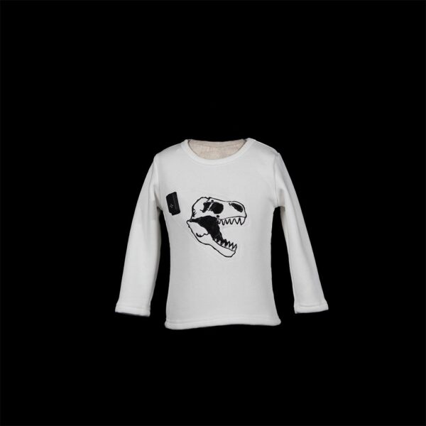 Glow Toddler Sweatshirt with Light Up Dinosaur - Lumisonata - Image 2