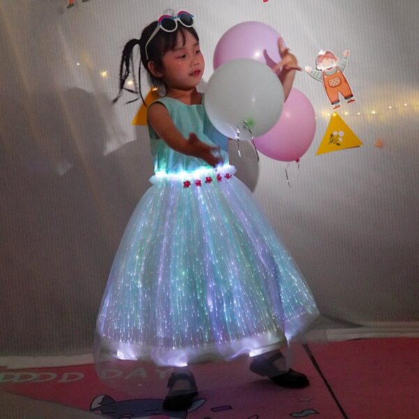 Pleated little princess children's skirt — изображение 3