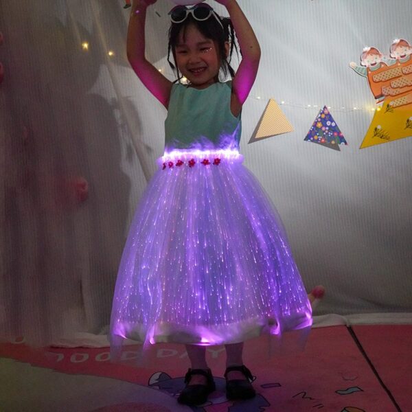 Pleated little princess children's skirt — изображение 5
