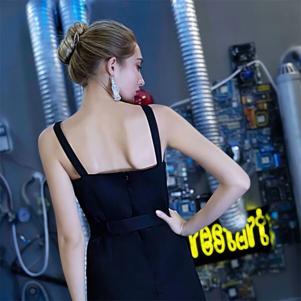 Cyberpunk A-dress Luminous Overskirt - Lumisonata - Imagem 4