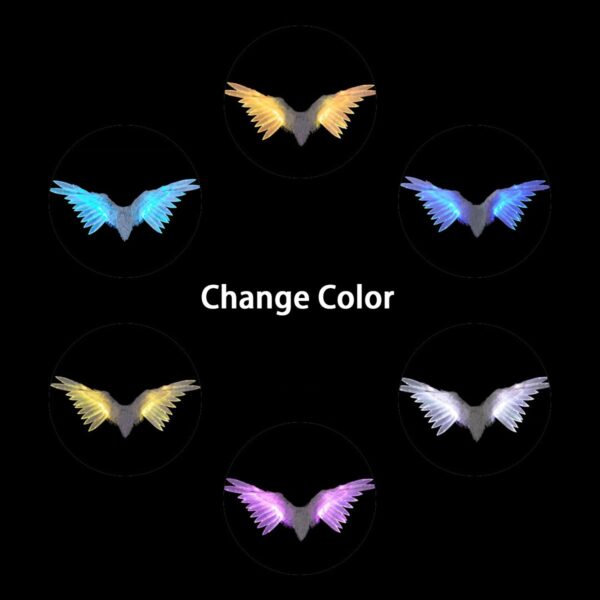 Light up Angel Wings - Illuminate Your World with Glowing Angel Wings - 图片 2