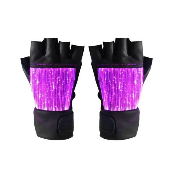 LED light up gloves - 画像 (2)