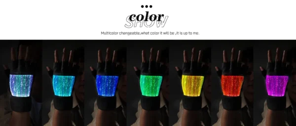LED light up gloves - 画像 (5)